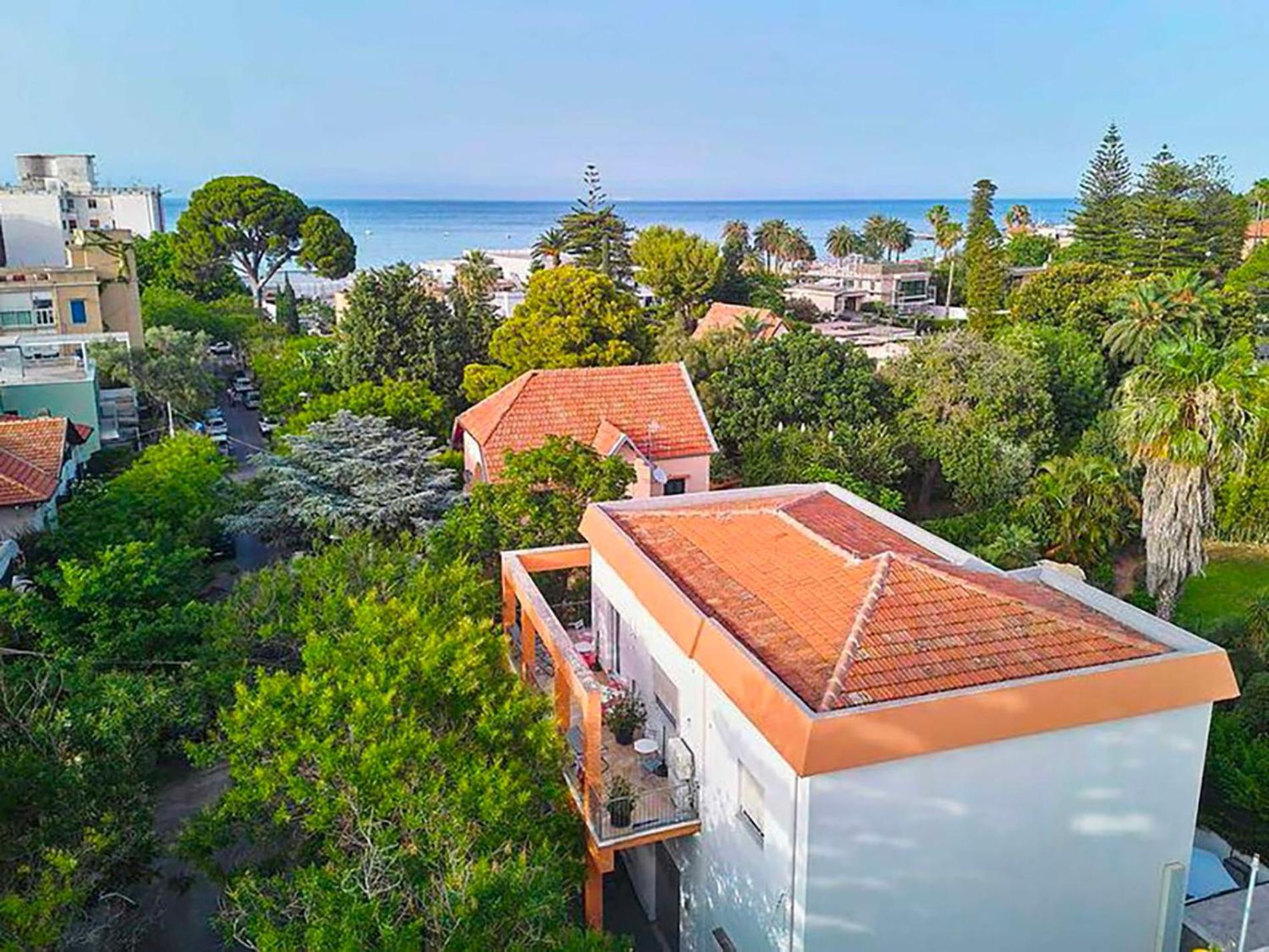 Casa Lighea Mondello - 200 Mt Dalla Spiaggia Eksteriør billede